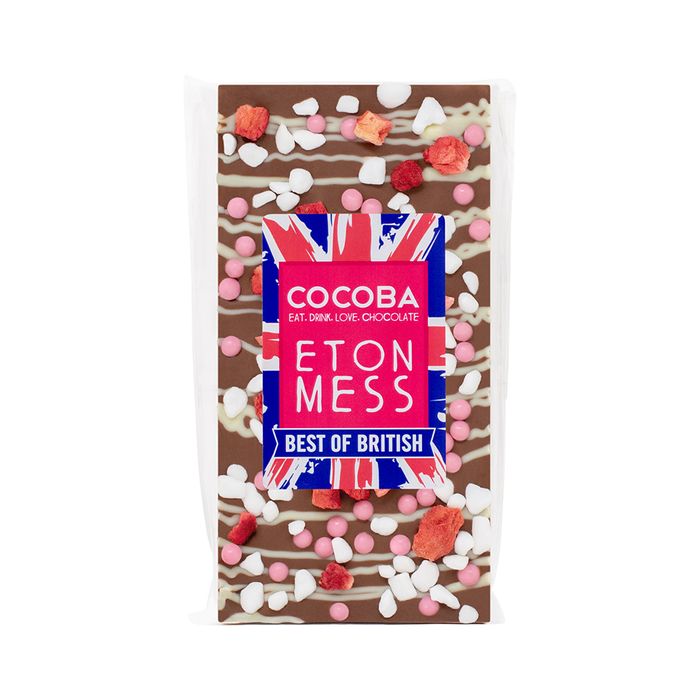 Best of British Eton Mess Chocolate Bar